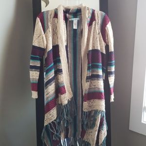 Boho Fringe Sweater